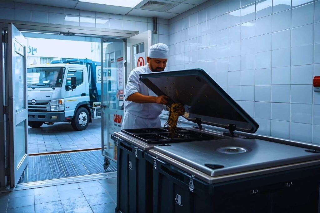 Specialist food waste collection & haulage for businesses. We transport to anaerobic digestion plants to create energy. Hygienic, compliant service.